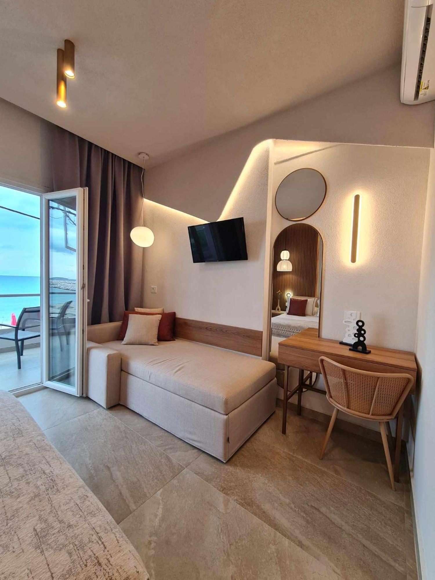 Anna Beach Suites Limenaria  Buitenkant foto